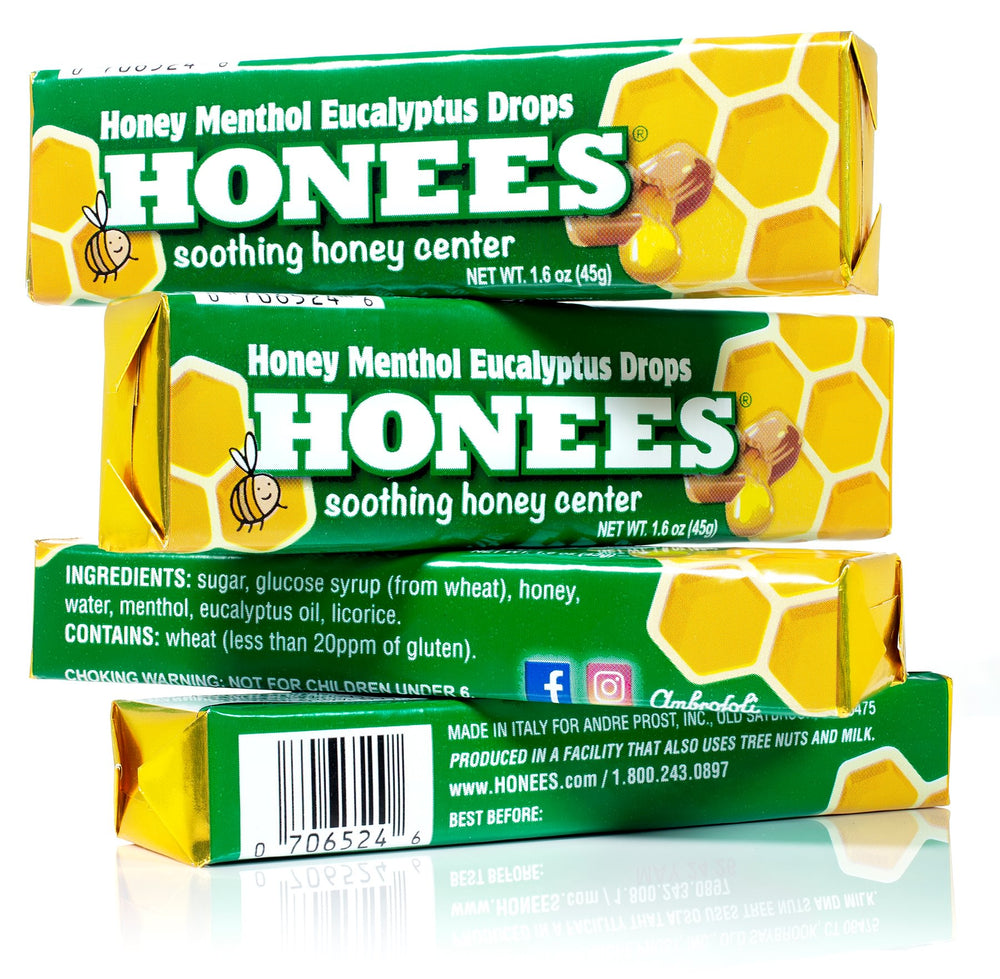 Honees™ Honey Menthol Eucalyptus Bars