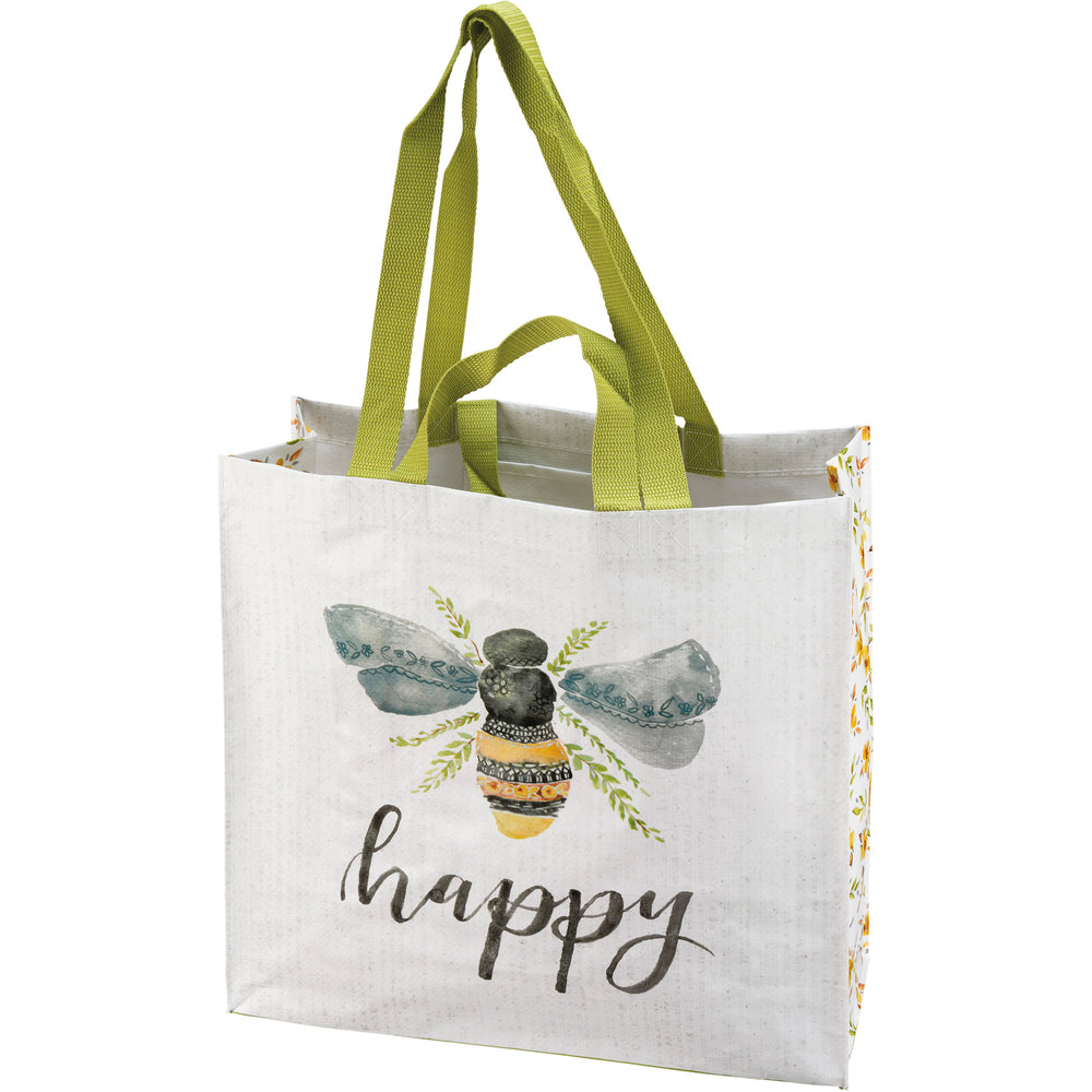 Bee Happy Market Tote (2)