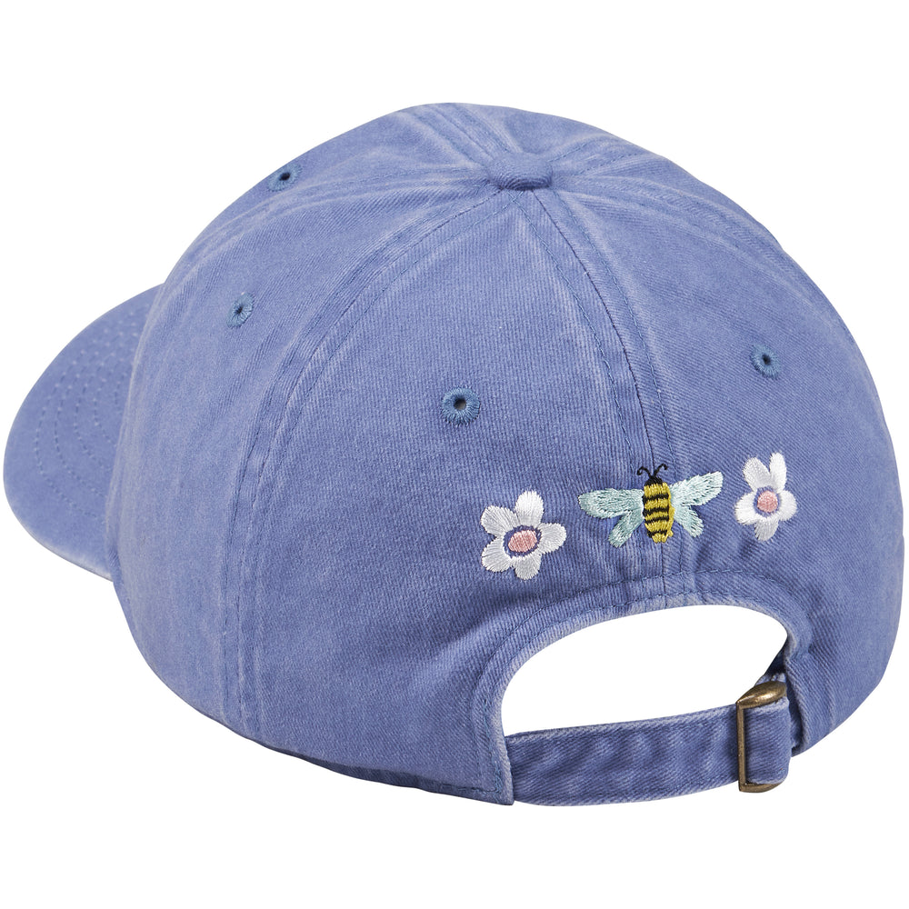 Flowers & Bees Baseball Cap