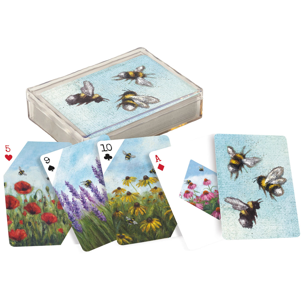 Garden Bee Playing Cards