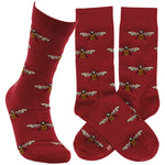 Honey Farm Bees Socks