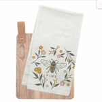 Bee Kind Cutting Board & Tea Towel Gift Set