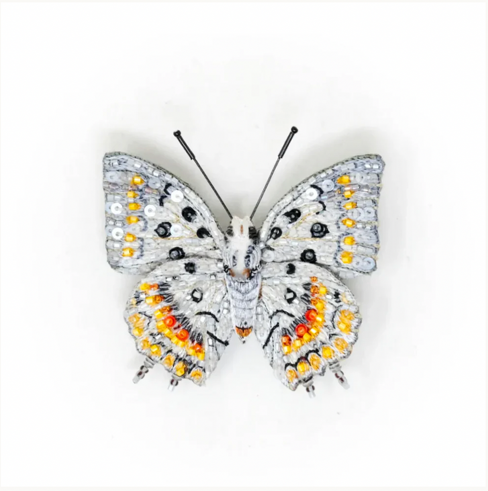 Jewel Nawab Butterfly Brooch Pin