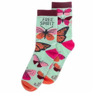 Socks - Free Spirit (Butterfly)